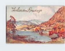 Postcard Rydal Water The Season's Greetings picture