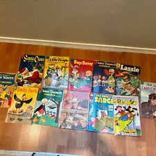 1950’s Dell * Harvey * DC 12 Comic Books Disney Santa Claus Bugs Bunny & More picture