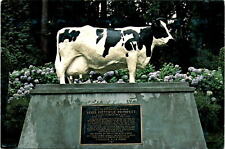Vintage Postcard: Tribute to World's Champion Milk Cow picture