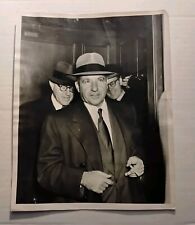 Mobster Frank Costello Vintage 1951 8x10 Photo Mafia Brooklyn Eagle picture