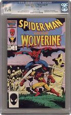 Spider-Man vs. Wolverine 1st Edition #1 CGC 9.4 1987 0234797019 picture
