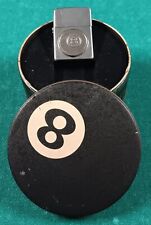 Vintage 1994 Camel Cigarettes 8-ball Polished Chrome Zippo Lighter w/ Tin picture