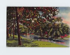 Postcard Duck Lake in Forest Park St. Louis Missouri USA picture