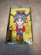 Vintage Chinese Opera Peking Beijing Magnet Art Figure  picture
