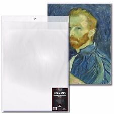 BCW 16x20 XL Art Print Bags New Pack of 50 Large Poly Sleeves Safe Protection picture