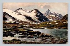 Postcard The Tyin Lake Norway a/s TVE, Tuck Oilette L17 picture