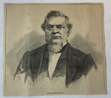1864 magazine engraving~ JOHN MINOR BOTTS picture