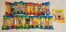 Vintage Pez Dispensers Lot of 24 Unopened Mixed Lot-includes 1  Vintage Keychain picture
