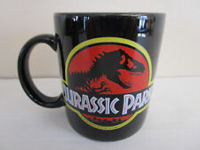 Jurassic Park Mug 1992 Dakin Black with White / Red Lettering picture