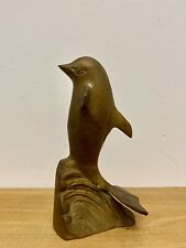 vintage brass dolphin figurines picture