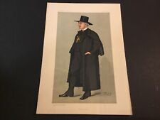 Religious Art -  Vanity Fair Chromolithograph - Westminster Archbishop - 1893 picture