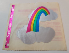 Vintage 1984 Toots cardesign stickers Super Toots Foil Rainbow picture