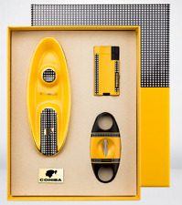 NEW ARRIVAL COHIBA GIFT SET WIHT BOAT ASHTRAY &CUTTER & LIGHTER GIFT BOX picture
