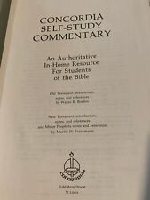 The Concordia Self-Study Commentary for Students 1979 Roehrs Franzmann Bible picture