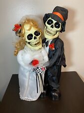 Vintage Newly Dead Singing Skeleton Bride & Groom 26