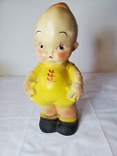 VTG Antique Kewpie Doll Baby Angel Chalkware 12