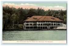 c1905s New Pavilion, Pine Island Park, Manchester New Hampshire NH Postcard picture