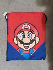 New Super Nintendo World Mario Drawstring Backpack Universal Studios Hollywood picture