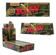 RAW Rolling Papers CLASSIC CAMO - 1¼ Papers - LIMITED EDITION (PACK OF 4) picture
