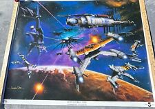 1998 Babylon 5 War Without End OG Lithograph Art Signed by James Cukr #402/1950 picture