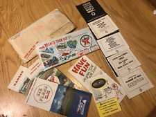 Vintage Your Texaco Tour Kit Maps Trip TEXAS - Six Flags, Central US, Kansas Etc picture