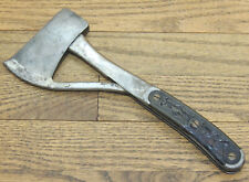 1898 MARBLE'S GLADSTONE MI SECOND MODEL No. 2 SAFETY AXE w/GUARD-HOUND & HARE picture