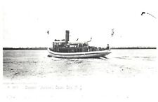 Ocean City New Jersey, Steamer Steamship Aurelia RPPC Photo, Vintage Postcard picture