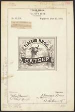 Photo:Trademark registration by Flaccus Bros. for Steer logo brand Catchup picture