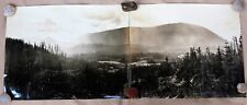 Original Large Scale 2 Pt. Darius Kinsey Photo W. WA Mountain Valley c. 1905  picture