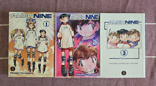 Alien Nine 9 English Manga Set Series Volumes 1, 2 & 3 picture