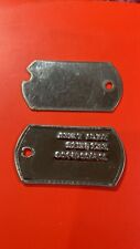 TURKEY ... Turkish Army soldier military imprint 1990s  2 TAG picture