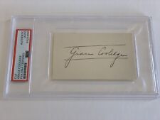 Grace Coolidge First Lady Signed Autograph Cut PSA DNA j2f1c picture