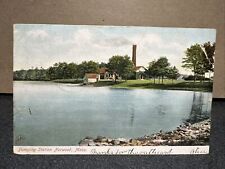 Pumping Station, Norwood, Massachusetts, Postcard picture