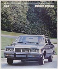 1984 Lincoln Mercury Marquis NOS Dealer Sales Brochure Print Ad Catalog picture