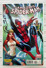 Amazing Spider-Man #1 - 1st Cindy Moon Silk Signed Dan Slott - Midtown Variant picture