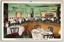 Postcard Keystone Room - Hotel Texas Fort Worth Texas picture