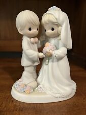 rare precious moments figurines I Give You My Love Forever True picture