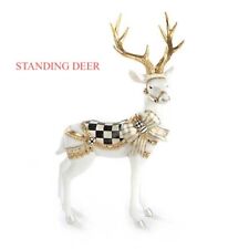 Mackenzie White Bow Tie Standing Deer Childs Stag NIB picture