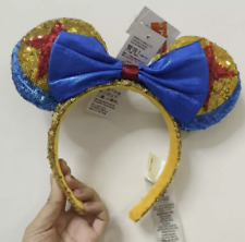 Authentic Hong kong Disney Minnie Mouse ear sequined Headband  pixar toy story picture