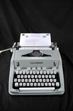 Professionally Restored 1970 Hermes 3000 Cursive Script Typewriter W/ WARRANTY picture
