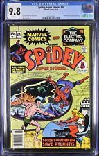 SPIDEY SUPER STORIES (1974) #34 CGC 9.8 WHITE PAGES🏆COVER BY: SAL BUSCEMA🏆 picture