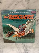 1977 Vintage Walt Disney Productions Story of the Rescuers Book Album NEW picture