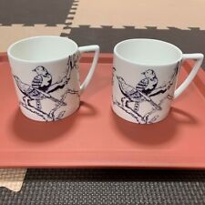 Wedgwood Jasper Conran Chinoiserie Blue Mini Mug Cup Pair Set picture