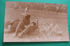 RPPC Rodeo Bob Crosby Bulldogging 1929 Pendleton Roundup   unposted picture
