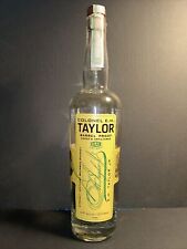 Colonel EH Taylor BARREL PROOF Bourbon Empty Bottle 750ML. Bottled 2021 picture