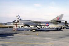 RAF 237 OCU Hawker Hunter T.7 XL614 at RAF Lossiemouth (1985) Photograph picture