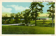 PC GOLF, TEXAS, MARSHALL, MARSHALL COUNTRY CLUB, Vintage Postcard (b45802) picture