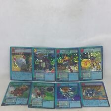 (Lot Of 8)Vint. 1999 Bandai Digimon Battle & Evolution Holo Foil Japanese Cards picture