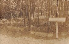 Grave of Unknown Revolutionary Soldier Valley Forge Pennsylvania 1913 RPPC picture
