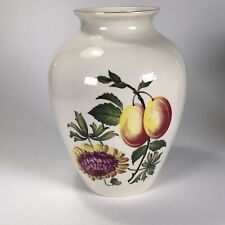 Vintage Spode Vase, Fruit & Flowers, England. 7.5 inch’s In Height picture